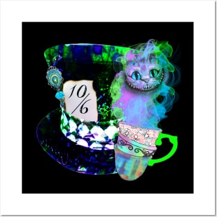 Mad Cheshire Tea Cup Posters and Art